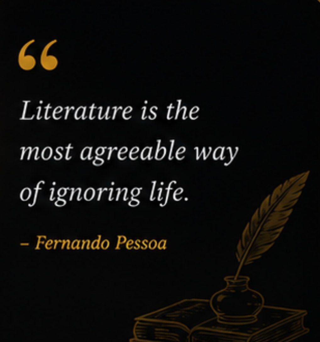 A quote about literature
